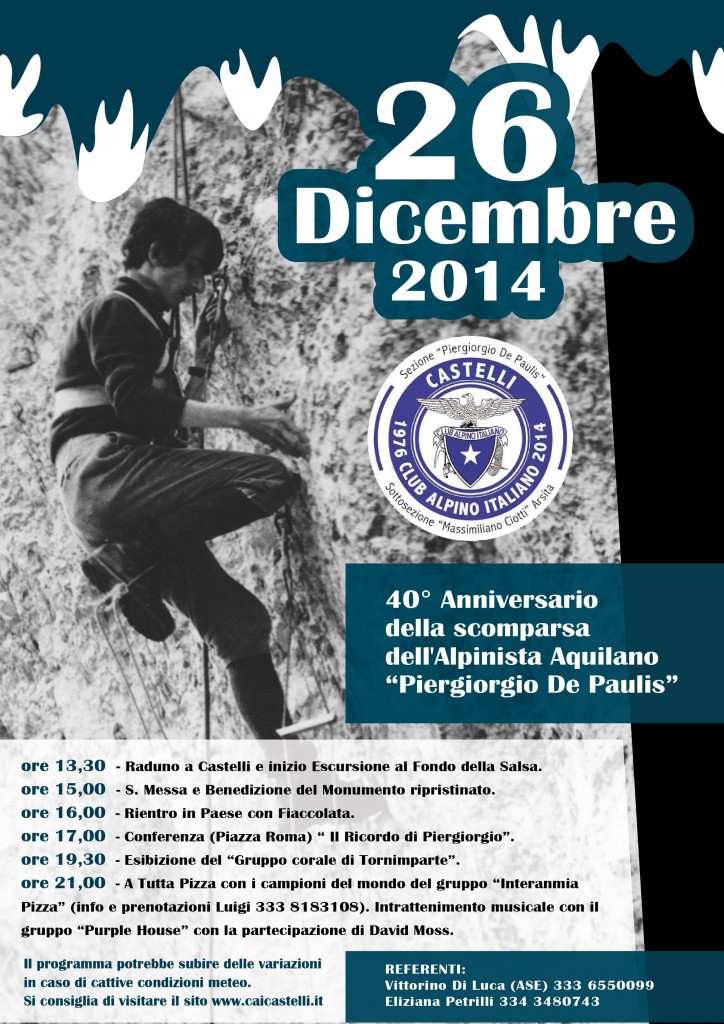 Programma del 26 Dicembre - CASTELLI (TE)